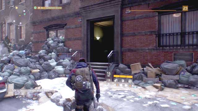 Locate the open stairwell - Clinton (M5) | Intel data - Intel data - Tom Clancys The Division Game Guide