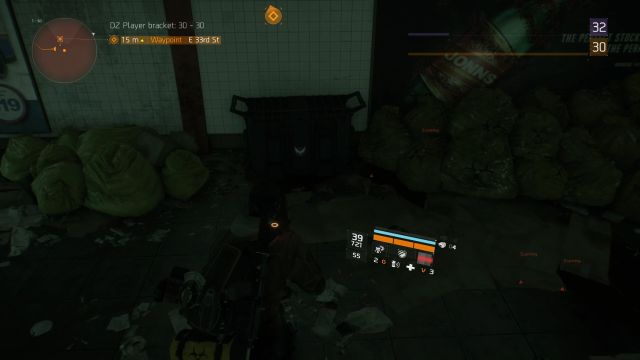 Dark Zone chest #4. - Dark Zone - 01 | Dark Zone - chests, containers and enemies - Dark Zone - chests, containers and enemies - Tom Clancys The Division Game Guide