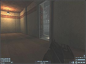 Lean out CAREFULLY and start shooting at the new terrorists that have appeared in the bank area (#1) - [Mission 01][Part: 3/3] South Africa - Walkthrough - Rainbow Six: Lockdown - Game Guide and Walkthrough