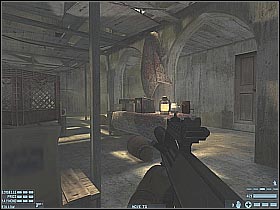 Make sure to duck behind one of the nearby crates - [Mission 02][Part: 1/2] Algeria - Walkthrough - Rainbow Six: Lockdown - Game Guide and Walkthrough