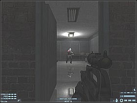 You will find yourself inside a small warehouse - [Mission 04][Part: 2/2] Amsterdam - Walkthrough - Rainbow Six: Lockdown - Game Guide and Walkthrough