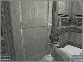 Start shooting at the visible enemy soldiers - [Mission 05][Part: 1/2] Parliament - Walkthrough - Rainbow Six: Lockdown - Game Guide and Walkthrough