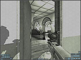 Once you've taken care of the hostile forces move on to the large room - [Mission 05][Part: 2/2] Parliament - Walkthrough - Rainbow Six: Lockdown - Game Guide and Walkthrough