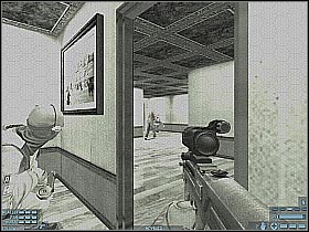 You will probably notice a small door along the way - [Mission 05][Part: 2/2] Parliament - Walkthrough - Rainbow Six: Lockdown - Game Guide and Walkthrough