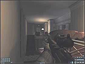 Gather the rest of the team around you - [Mission 06][Part: 1/2] University - Walkthrough - Rainbow Six: Lockdown - Game Guide and Walkthrough