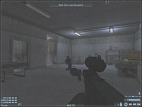 Head on to the fridge area - [Mission 07][Part: 1/3] Catacombs - Walkthrough - Rainbow Six: Lockdown - Game Guide and Walkthrough