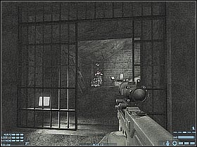 The next group of terrorists will be located on your right (#1) - [Mission 07][Part: 1/3] Catacombs - Walkthrough - Rainbow Six: Lockdown - Game Guide and Walkthrough