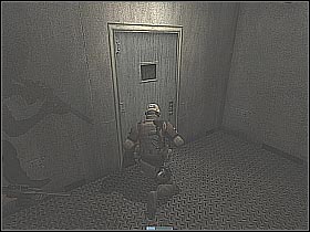 Open the door and start moving forward - [Mission 07][Part: 3/3] Catacombs - Walkthrough - Rainbow Six: Lockdown - Game Guide and Walkthrough