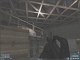 You can exit the warehouse building - [Mission 08][Part: 1/3] Distillery - Walkthrough - Rainbow Six: Lockdown - Game Guide and Walkthrough