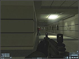 Keep moving towards the opposite end of this corridor - [Mission 09][Part: 1/2] Hospital - Walkthrough - Rainbow Six: Lockdown - Game Guide and Walkthrough