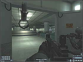 Make sure that the area is clear before you decide to move the hostages to this location - [Mission 09][Part: 2/2] Hospital - Walkthrough - Rainbow Six: Lockdown - Game Guide and Walkthrough