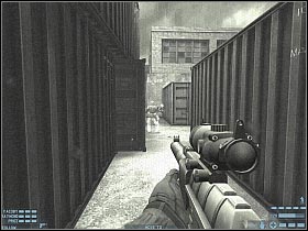 The remaining terrorists will be stationed on your left - [Mission 10][Part: 2/2] Docks - Walkthrough - Rainbow Six: Lockdown - Game Guide and Walkthrough