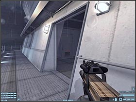 You will come across a small door - [Mission 11][Part: 1/2] Channel Ferry - Walkthrough - Rainbow Six: Lockdown - Game Guide and Walkthrough