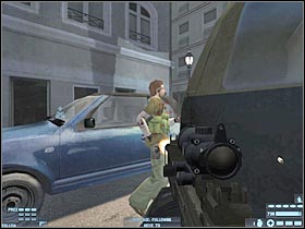 You should be able to take out most of the terrorists on your own - [Mission 12][Part: 2/2] Marseilles - Walkthrough - Rainbow Six: Lockdown - Game Guide and Walkthrough