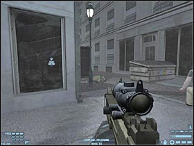 In order to reach the extraction zone you will have to enter a new building (#1) - [Mission 12][Part: 2/2] Marseilles - Walkthrough - Rainbow Six: Lockdown - Game Guide and Walkthrough