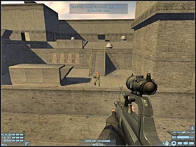 Once you've taken care of all hostiles units, a short cut-scene will appear on your screen (#1) - [Mission 13][Part: 2/2] NATO Summit - Walkthrough - Rainbow Six: Lockdown - Game Guide and Walkthrough