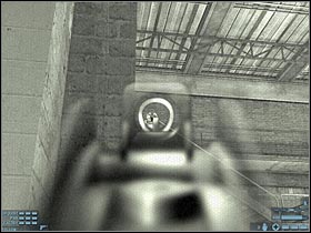 You don't have to go to the upper level, because you won't find anything interesting here - [Mission 14][Part: 1/2] Estate - Walkthrough - Rainbow Six: Lockdown - Game Guide and Walkthrough