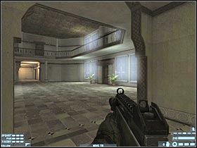 Most of the terrorists will be located by the stairs - [Mission 14][Part: 2/2] Estate - Walkthrough - Rainbow Six: Lockdown - Game Guide and Walkthrough