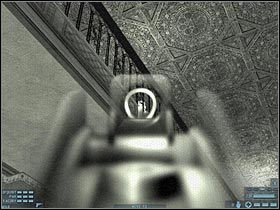 Head on to the RIGHT corridor (#1) - [Mission 14][Part: 2/2] Estate - Walkthrough - Rainbow Six: Lockdown - Game Guide and Walkthrough