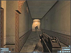 Open the door carefully - [Mission 14][Part: 2/2] Estate - Walkthrough - Rainbow Six: Lockdown - Game Guide and Walkthrough