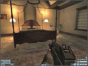 Now you will have to go back to the main hall of the estate (the one with the huge stairs) - [Mission 14][Part: 2/2] Estate - Walkthrough - Rainbow Six: Lockdown - Game Guide and Walkthrough