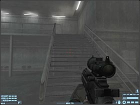 Head on to the left room - [Mission 15][Part: 1/3] Mercenary Base - Walkthrough - Rainbow Six: Lockdown - Game Guide and Walkthrough