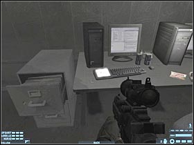 Now you will have to go back to the main entrance, the same one that was leading to this part of the complex - [Mission 15][Part: 1/3] Mercenary Base - Walkthrough - Rainbow Six: Lockdown - Game Guide and Walkthrough