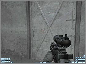 Open the door and proceed to the next corridor - [Mission 15][Part: 2/3] Mercenary Base - Walkthrough - Rainbow Six: Lockdown - Game Guide and Walkthrough