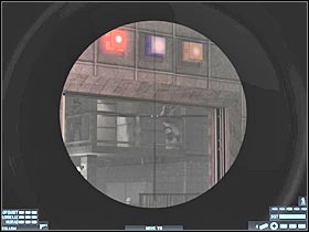 Start moving forward (CAREFULLY - [Mission 15][Part: 2/3] Mercenary Base - Walkthrough - Rainbow Six: Lockdown - Game Guide and Walkthrough