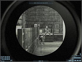 Head on to the RIGHT wall - [Mission 15][Part: 3/3] Mercenary Base - Walkthrough - Rainbow Six: Lockdown - Game Guide and Walkthrough