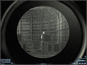 Head on to the right door - [Mission 15][Part: 3/3] Mercenary Base - Walkthrough - Rainbow Six: Lockdown - Game Guide and Walkthrough