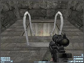 The terrorist I was talking you about should already be dead (the explosion killed him) - [Mission 15][Part: 3/3] Mercenary Base - Walkthrough - Rainbow Six: Lockdown - Game Guide and Walkthrough