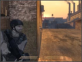 Start moving forward (#1) - Mission 1.4: Mexican Border - Escape - Walkthrough - Tom Clancys Rainbow Six: Vegas - Game Guide and Walkthrough