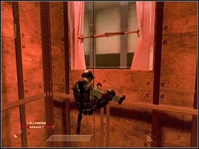 Head on to a small tunnel - Mission 2.2: Calypso Casino - Security - Walkthrough - Tom Clancys Rainbow Six: Vegas - Game Guide and Walkthrough