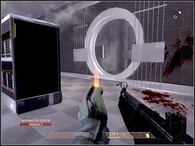 Try entering a new room, however you will have to be very careful here - Mission 2.2: Calypso Casino - Security - Walkthrough - Tom Clancys Rainbow Six: Vegas - Game Guide and Walkthrough