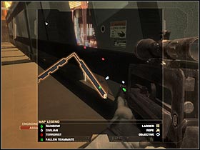 I wouldn't recommend exposing yourself too much - Mission 3.2: Downtown Vegas - Fremont - Walkthrough - Tom Clancys Rainbow Six: Vegas - Game Guide and Walkthrough