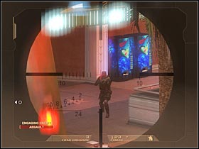 Start moving towards your current destination - Mission 3.2: Downtown Vegas - Fremont - Walkthrough - Tom Clancys Rainbow Six: Vegas - Game Guide and Walkthrough