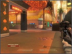 12 - Mission 3.2: Downtown Vegas - Fremont - Walkthrough - Tom Clancys Rainbow Six: Vegas - Game Guide and Walkthrough