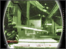 You will have to be very careful here - Mission 3.3: Downtown Vegas - Mafia House - Walkthrough - Tom Clancys Rainbow Six: Vegas - Game Guide and Walkthrough