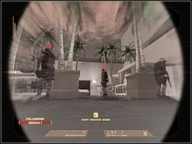 Order the rest of your squad to proceed with the assault - Mission 4.1: Vertigo Spire - Tower Assault - Walkthrough - Tom Clancys Rainbow Six: Vegas - Game Guide and Walkthrough