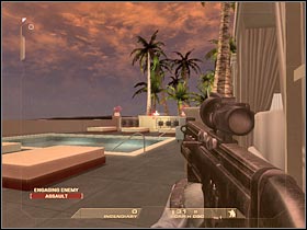 Once you've secured this entire area, you will be able to proceed with your last objective - Mission 4.1: Vertigo Spire - Tower Assault - Walkthrough - Tom Clancys Rainbow Six: Vegas - Game Guide and Walkthrough