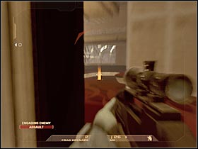 Once you've secured this area, gather the rest of the squad around your current position - Mission 5.2: Dante's Casino - Gabe - Walkthrough - Tom Clancys Rainbow Six: Vegas - Game Guide and Walkthrough