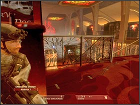 This isn't going to be an extremely difficult fight, however you will have to remember about a few important things - Mission 5.2: Dante's Casino - Gabe - Walkthrough - Tom Clancys Rainbow Six: Vegas - Game Guide and Walkthrough