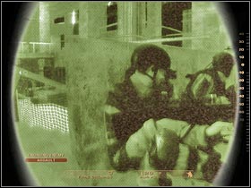 You will have to focus most of your efforts on securing the whole area that's located in front of you - Mission 5.3: Dante's Casino - Kan - Walkthrough - Tom Clancys Rainbow Six: Vegas - Game Guide and Walkthrough