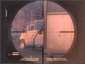 Keep heading towards your current destination - Mission 6.1: Nevada Dam - Tourist Center - Walkthrough - Tom Clancys Rainbow Six: Vegas - Game Guide and Walkthrough