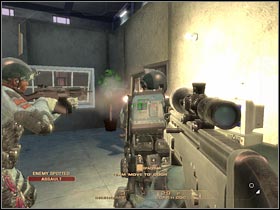 If you take a closer look at your map, you'll notice that you're going to have to stick close to the right wall (#1) - Mission 6.3: Nevada Dam - Spillway - Walkthrough - Tom Clancys Rainbow Six: Vegas - Game Guide and Walkthrough