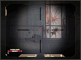 You could also try hiding behind one of the larger objects (#1), however you'd have to be very careful here - Mission 6.3: Nevada Dam - Spillway - Walkthrough - Tom Clancys Rainbow Six: Vegas - Game Guide and Walkthrough