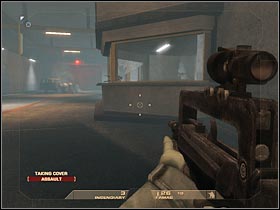 You should be able to reach a new corridor - Mission 6.4: Nevada Dam - Facility - Walkthrough - Tom Clancys Rainbow Six: Vegas - Game Guide and Walkthrough