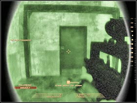 I would recommend sending the whole team to your left - Mission 6.4: Nevada Dam - Facility - Walkthrough - Tom Clancys Rainbow Six: Vegas - Game Guide and Walkthrough