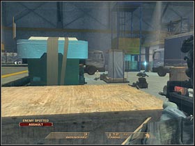 You may proceed to the LEFT door (#1) - Mission 6.4: Nevada Dam - Facility - Walkthrough - Tom Clancys Rainbow Six: Vegas - Game Guide and Walkthrough